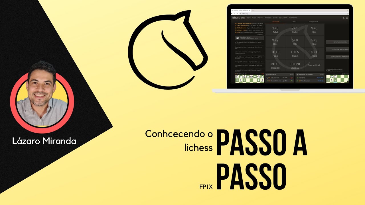 Lichess 09#: Criando e compartilhando um estudo no lichess. 