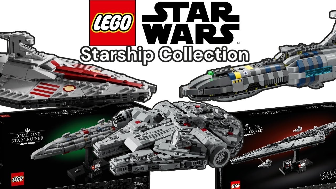 RANKING Every LEGO Star Wars Starship Collection Set