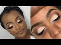 Soft Glam Client Makeup Tutorial | How I do makeup on dry skin