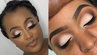 Soft Glam Client Makeup Tutorial | How I do makeup on dry skin screenshot 4