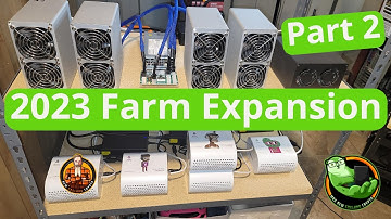 CKB, Kadena, Flux, Starcoin, Dogecoin, Ergo.. 2023 Mining Farm Expansion. ANOTHER iPollo G1 Mini