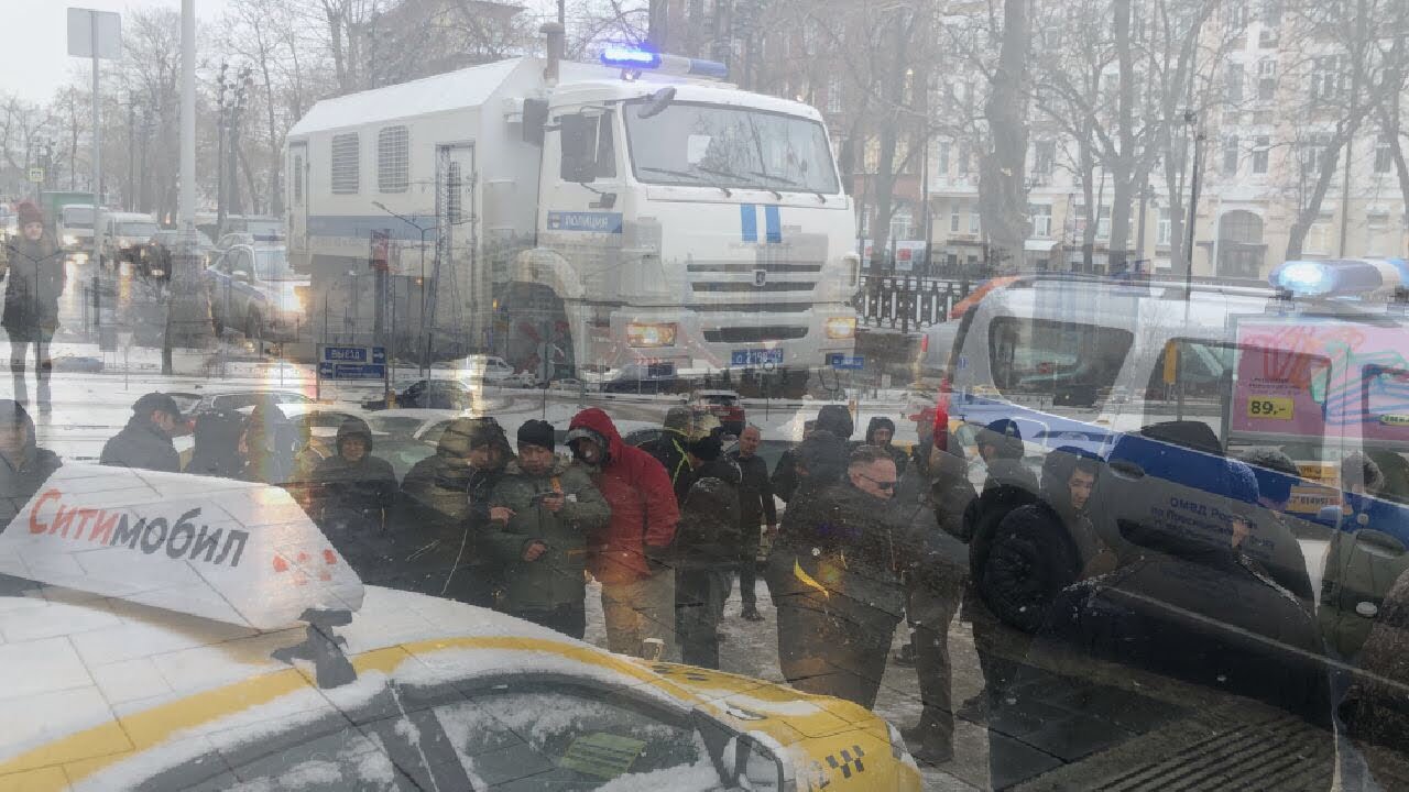 Протест водителей такси Москвы и Московской области.Как это было?