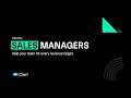 Clari for sales managers