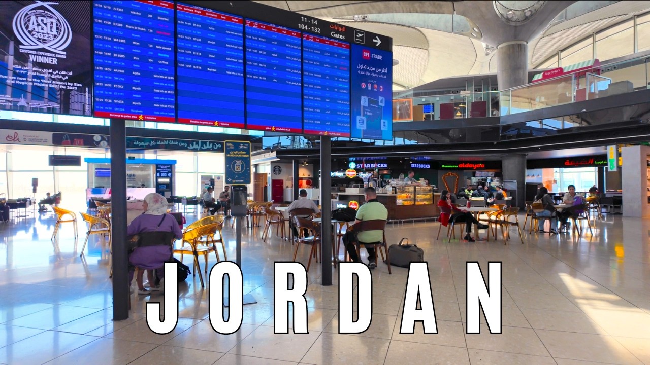 【Jordan Walk】Queen Alia International Airport | 2024
