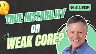 Is It True Lumbar Instability or Just an Inhibited Core?