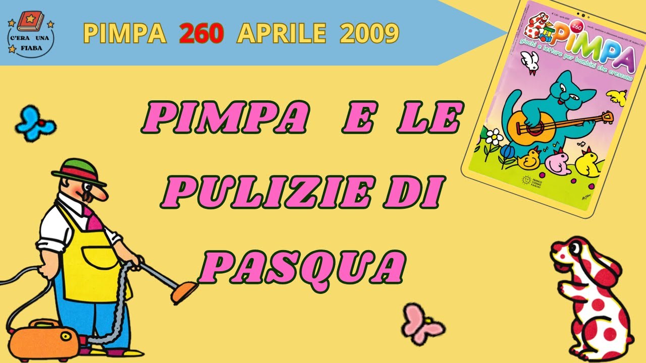 Pimpa e le pulizie di Pasqua. Prime letture, favole della buonanotte.