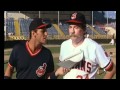 Lou Brown pee's on Dorne's papers (Major League)