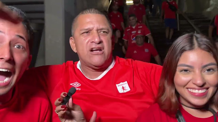 AMÉRICA LE GANÓ A JUNIOR 2-1 Y ASÍ REACCIONARON LOS HINCHAS👹❤️‍🔥