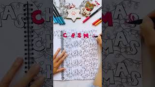 Christmas is coming! #shorts #coloringbook #xmas #christmasdecorations #shorts #shortsfeed