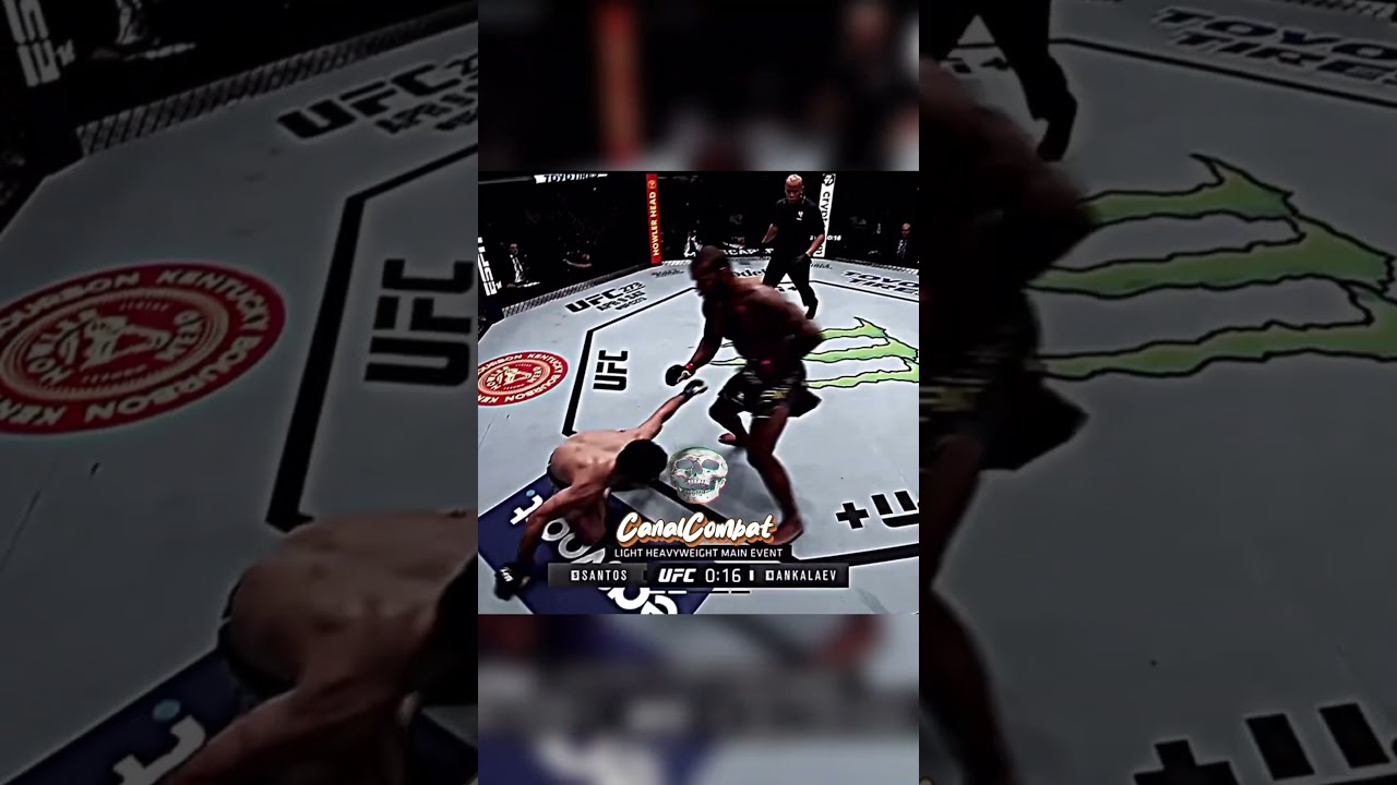 Santos foi inteligente nessa trocação e ganhou vantagem💀👊🏼🔥 