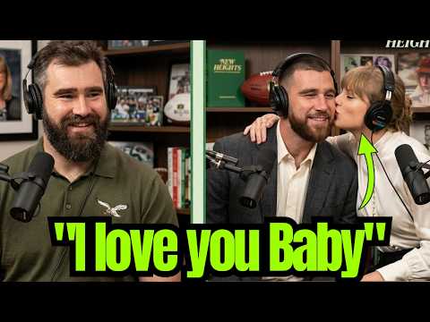 Taylor Swift Gives Travis Kelce Romantic Kiss & Confess Her Jealous Love for Him On Podcast