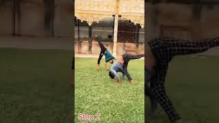@shivam_flipper_57... Aerial Tutorial Parkour |Tricking Gymnastics | flip...😮❤️👏