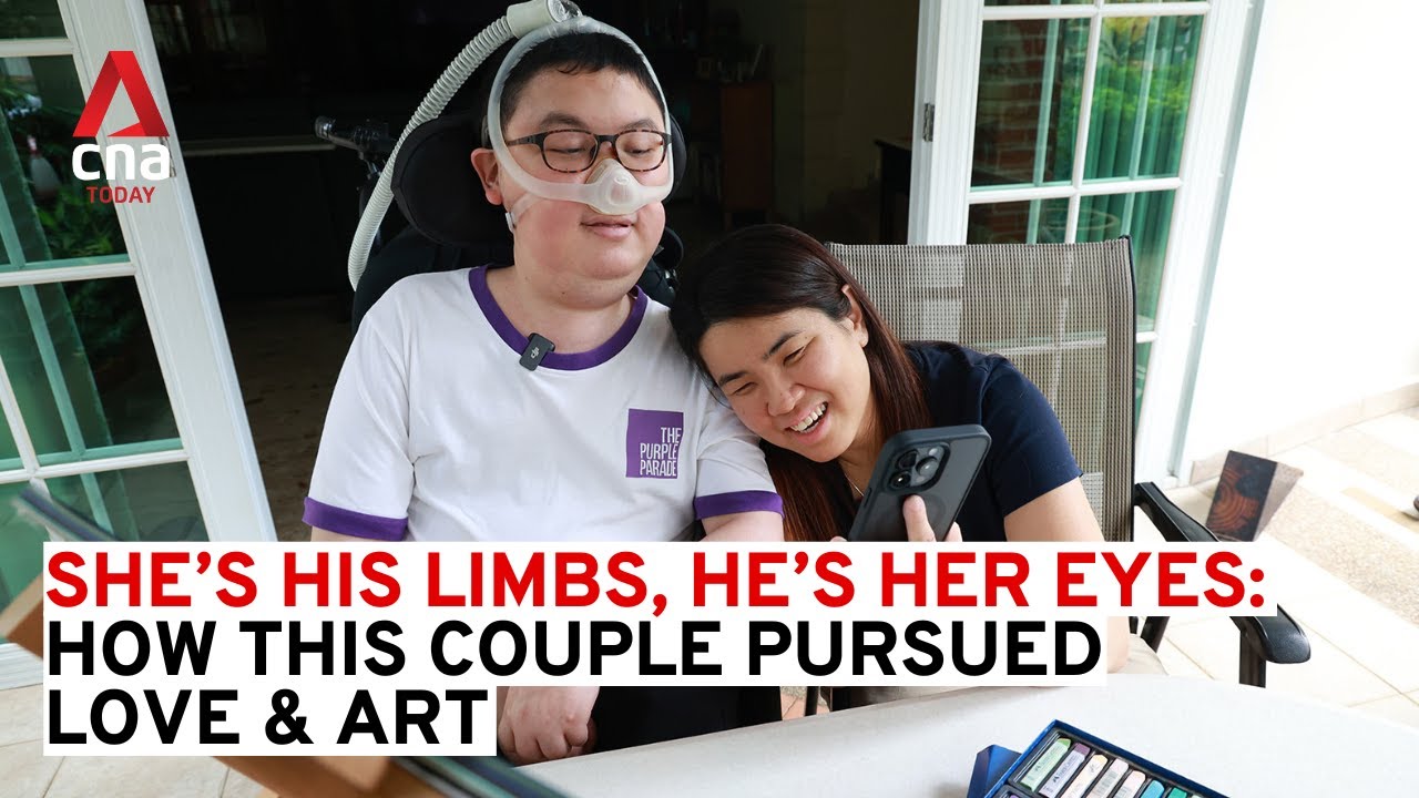 She’s his limbs, he’s her eyes: How this couple pursued art & love