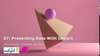 ICPI Module 7: Presenting Data With Impact
