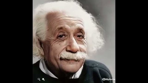 Albert Einstein Moving Photo Back To Life | My Heritage | Deep Nostalgia | Moving Photo by AI