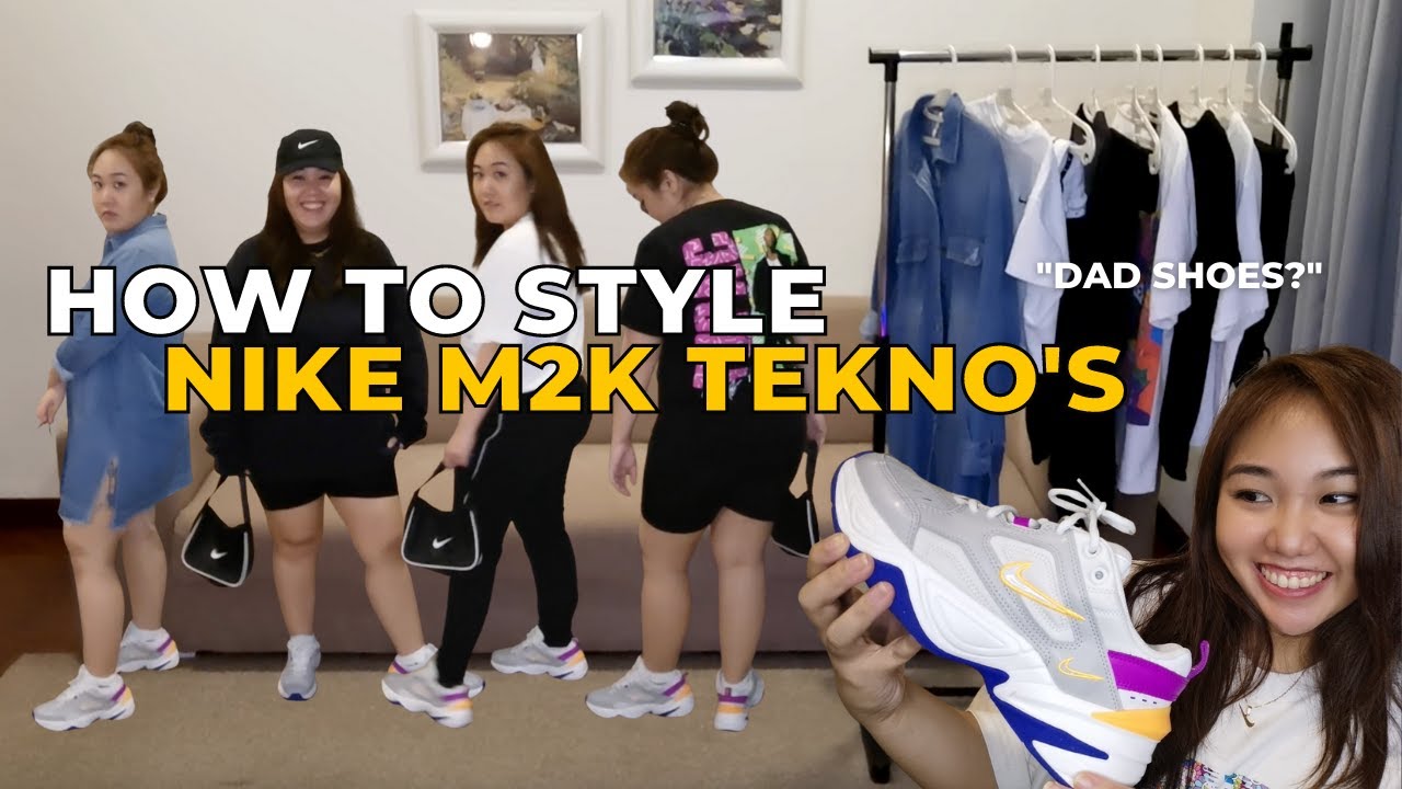 Preescolar antiguo Categoría HOW I STYLE MY NIKE M2K TEKNO'S | EASY CASUAL OUTFITS | WOMENS STREETWEAR -  YouTube