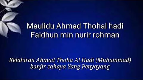 Maulidu Ahmad Thohal Hadi