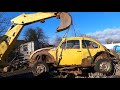 Saving a automatic vw super beetle from the scrapyard