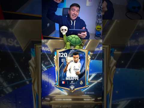 Salió #Mbappé 🇨🇵 Después de 3 fallos en el #DRAFT de los #TOTS de #LALIGA en #FCMobile !