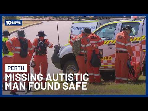Autistic Man Found 25km From Where He Went Missing After Weekend Search In Perth | 10 News
