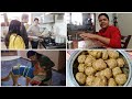 Indian Mom's Productive Day In Winters || Haldi Pinnis