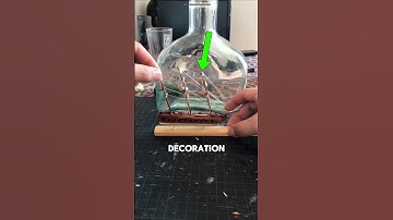 How They Actually Get a Ship Inside a Bottle 🤯