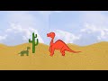 Du dinosaŭroj (rusa infana kanto en Esperanto)