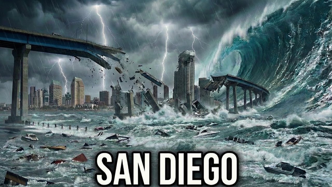 San Diego Underwater  | Colossal Wave Hits City!