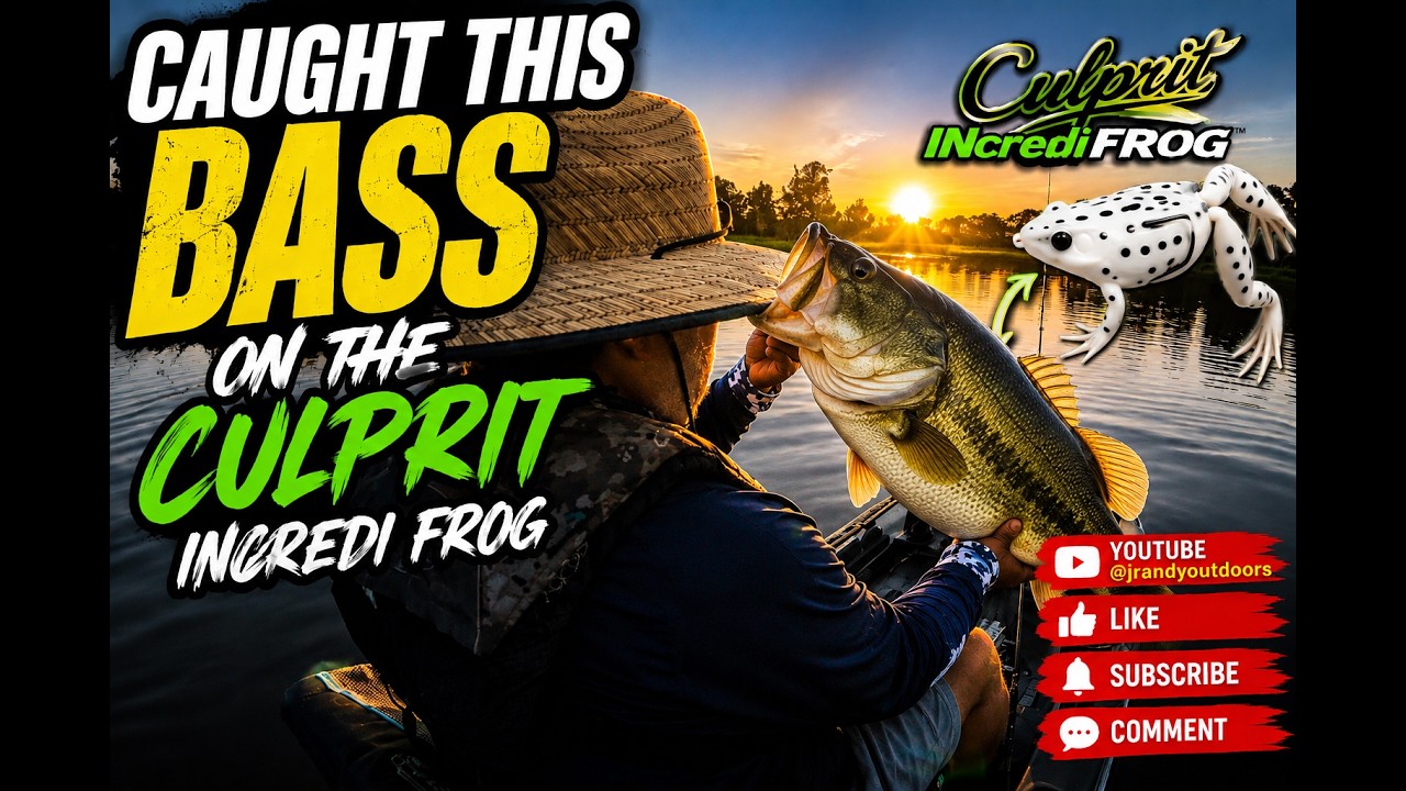 Caught Some Nice Bass On The Culprit Incredi-Frog!