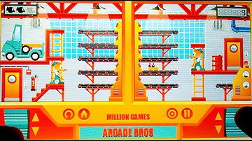 MARIO BROS factory revisited gameplay on Android - retro 80s Nintendo Game & Watch