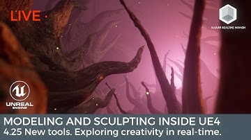 Modeling and Sculpting in Unreal Engine 4.25 - New tools for modelers and creativity