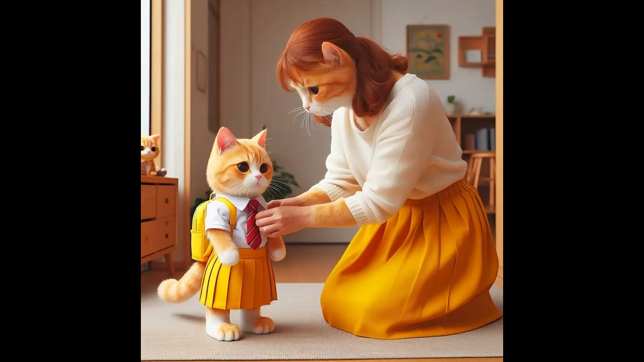 Poor cat ll school not read@ai