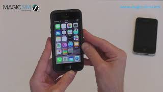 iPhone 5/5S - Dual SIM card - MAGICSIM ELITE