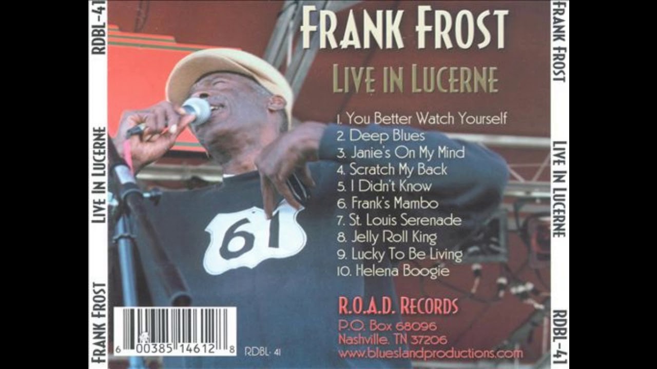 Frank frost Live in Lucerne - YouTube
