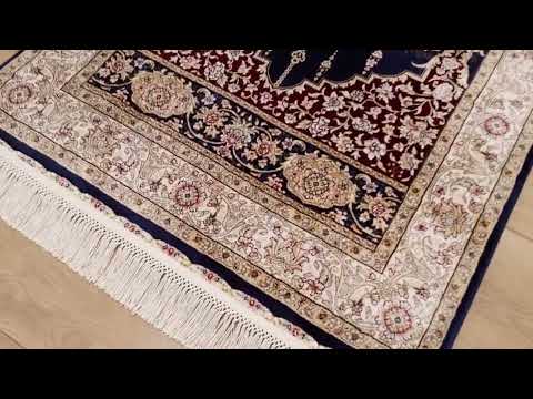 Mihrap Tasarım Lacivert Halı Seccade inceleme videosu kapak görseli