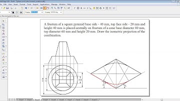Isometric Projections of the Solids Part-4