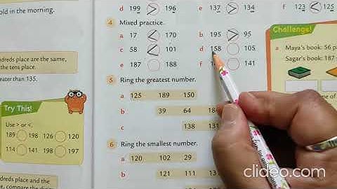 Class 2 - Numbers Upto 200 - Ex 1C ( 4,5 )