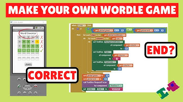 MIT App Inventor 2: Wordl Inventor