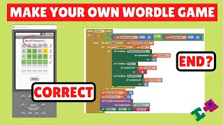 MIT App Inventor 2: Wordl Inventor screenshot 5