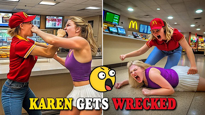 Karen Gets TOTALLY WRECKED After this... | Moments of INSTANT KARMA to Karens Caught on Camera