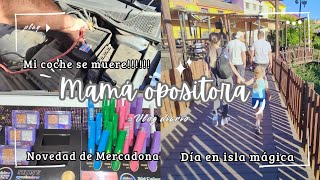 Vlog de una mamá opositando | Novedades perfumería Mercadona |día de shopping | vamos a isla mágica