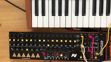 Generator CV Sequencer / Treadstone synth - Live demo