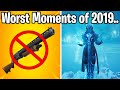 Fortnite: TOP 10 WORST MOMENTS of 2019! (trigger warning)