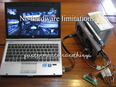 how to install graphic card in a laptop computer