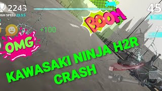 🎮 KAWASAKI NINJA H2R CRASH Motorbike: Traffic & Drag Racing | New Race Game screenshot 4