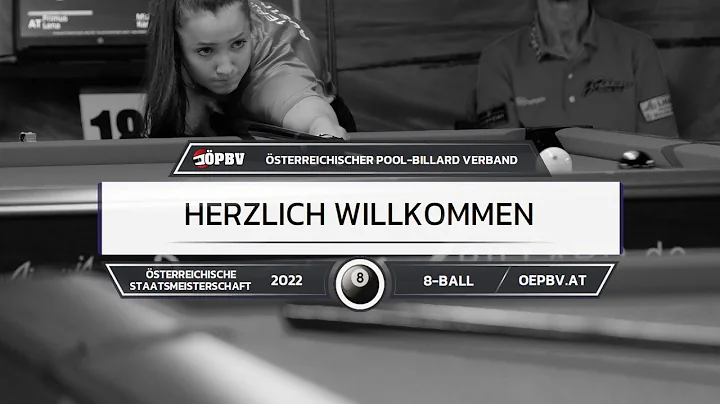 STM Pool Billard 2022 - 10er Ball - Finale Damen -...