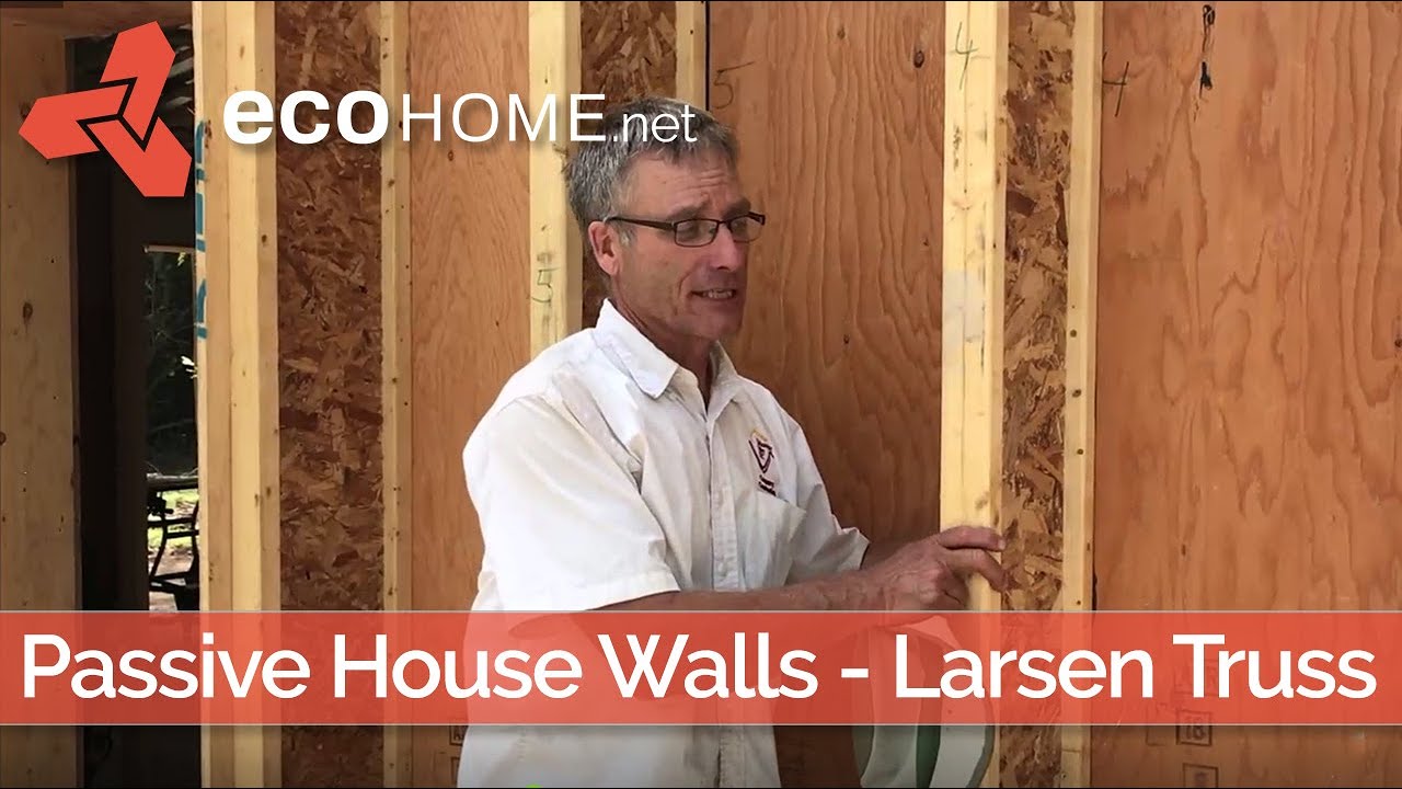 Double Stud Wall Framing for Passive House 