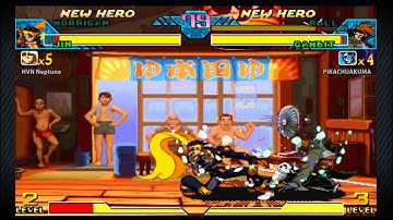 MvC Origins : Rage Quit #1 Marvel VS Capcom Ranked Match On Xbox 360