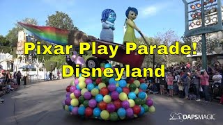 Soft Opening Pixar Play Parade  Pixar Fest at Disneyland Resort