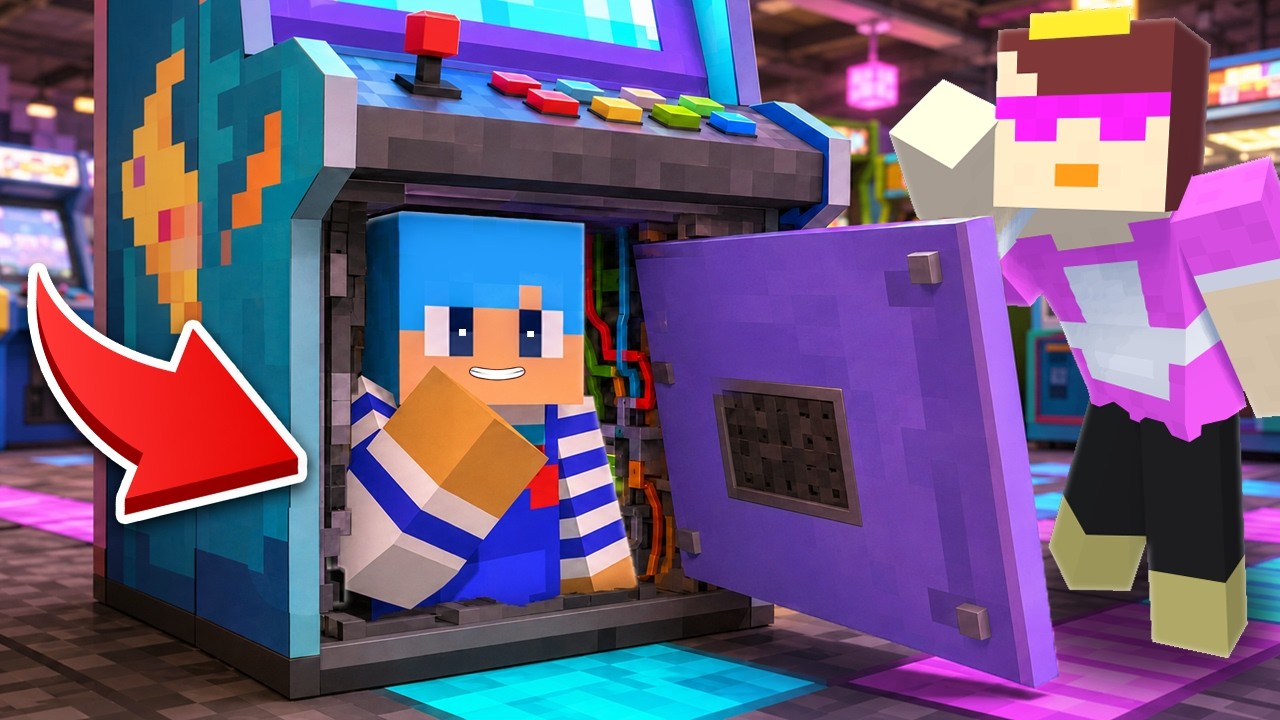 【あかささん専用】 I Took Over Mom's Arcade and Built a Secret Base! [Minecraft